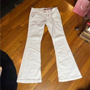 Indigo Rein White Flare Jeans Size 9